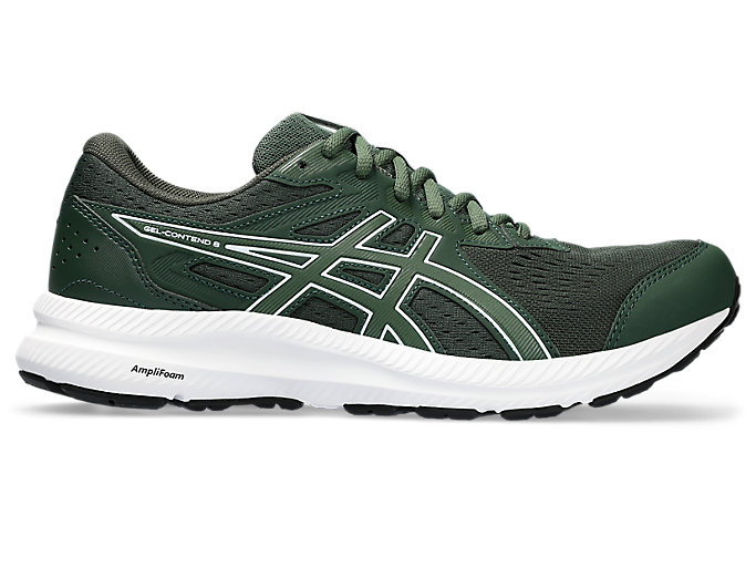 Image 1 of 7 of Men's Rain Forest/White GEL-CONTEND 8 Men's Running Shoes
