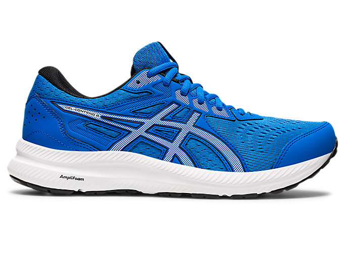 Image 1 of 7 of Men's Electric Blue/White GEL-CONTEND 8 Men's Running Shoes