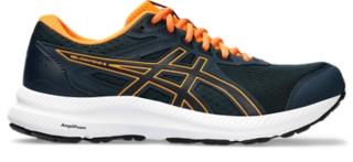 Asics shoes clearance blue and orange