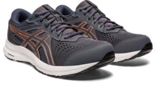 Men's GEL-CONTEND 8 EXTRA WIDE | Carrier Grey/Metropolis | Running Shoes |  ASICS