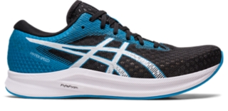 Men's HYPER SPEED 2, Black/Island Blue, Running Shoes