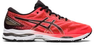 GEL ZIRUSS 5 Men Flash Coral Black Men s Running Shoes ASICS Outlet UK