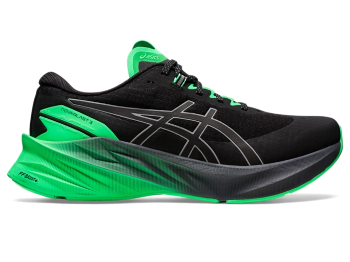 ASICS Novablast 3 Midnight New Leaf Green Hombre - 1011B458-400 - US