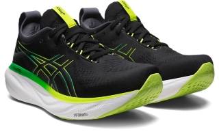 Men's GEL-NIMBUS 25 LITE-SHOW, Lime Zest/Lite Show, Running Shoes