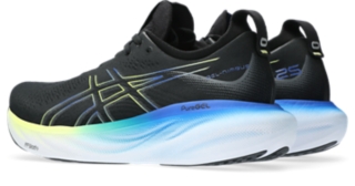 SCARPA DA RUNNING DA DONNA ASICS GEL-NIMBUS 25 BLACK GLOW YELLOW