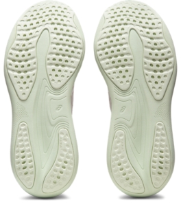 Asics GEL-NIMBUS 25 Mens Size 8.5 Running Comfort Beige Mint Shoes 101B547