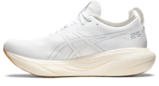 Men's GEL-NIMBUS 25 | White/White | Running Shoes | ASICS