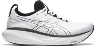 Men's GEL-NIMBUS 25 | White/Black | Running Shoes ASICS