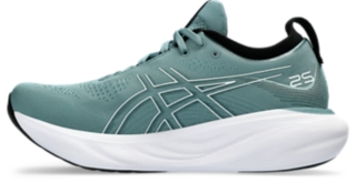 Men's GEL-NIMBUS 25 | Foggy Teal/Pure Aqua | Running Shoes | ASICS