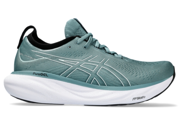 Men's GEL-NIMBUS 25 | Foggy Teal/Pure Aqua | Running Shoes | ASICS