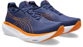 Zapatillas Asics Gel-Nimbus 25 marino naranja hombre