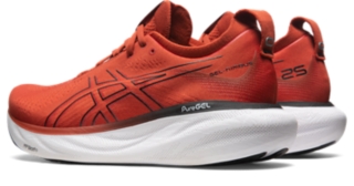 Zapatos para correr Asics Gel-Nimbus 25 para hombre talla 12,5 1011B547  especias latte/negras