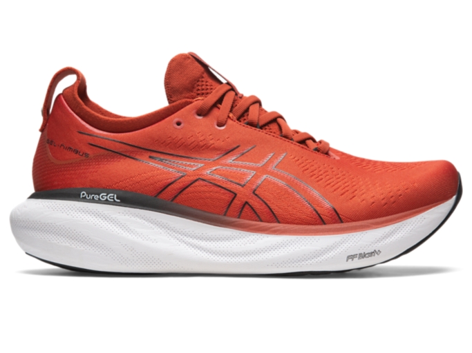 Men's GEL-NIMBUS 25 | Spice Latte/Black | Running Shoes | ASICS