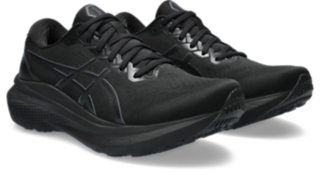 All black store asics runners