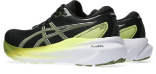 Men's GEL-KAYANO 30 | Black/Glow Yellow | Running Shoes | ASICS