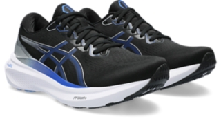 Men's GEL-KAYANO 30 | Black/Illusion Blue | Running Shoes | ASICS