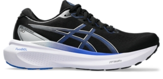 Men's GEL-KAYANO 30, Black/Illusion Blue, Running