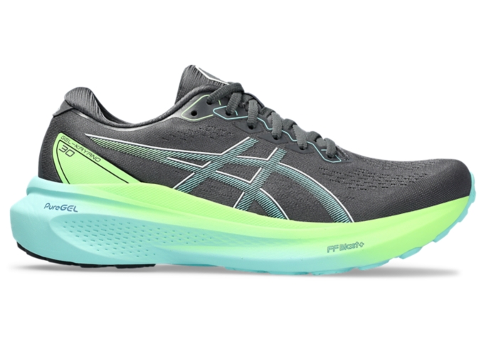 Men's GEL-KAYANO 30 | Carrier Grey/Illuminate Mint | Running 