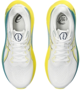 Men's GEL-KAYANO 30, Bright Yellow/Blue Expanse, Running