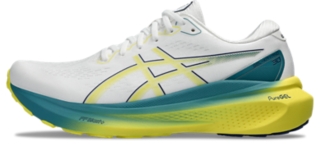 Men's GEL-KAYANO 30, Bright Yellow/Blue Expanse, Running