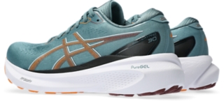 Asics teal store running shoes