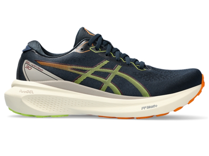 Men's GEL-KAYANO 30 | French Blue/Neon Lime | Running Shoes | ASICS