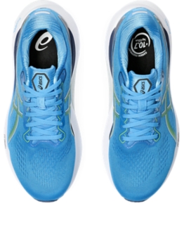 Men's GEL-KAYANO 30, Waterscape/Electric Lime, Running