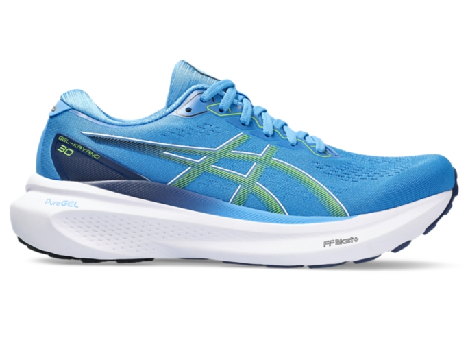 Men's GEL-KAYANO 30 | Waterscape/Electric Lime | Running Shoes | ASICS