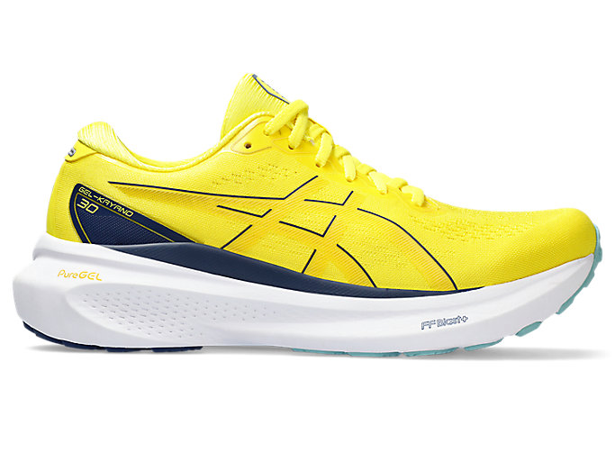 Image 1 of 8 of Men's Bright Yellow/Blue Expanse GEL-KAYANO 30 Men's Running Shoes