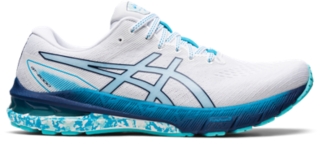 Men's 10 White/Ice Mint Running Shoes | ASICS