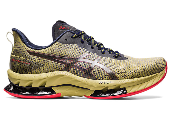 Image 1 of 7 of Men's Olive Oil/Electric Red KINSEI BLAST LE 2 Faster