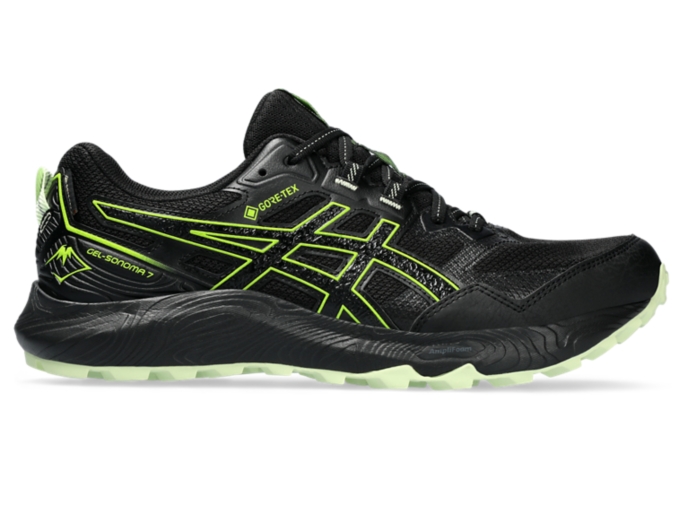 GEL SONOMA 7 GTX Men Black Safety Yellow Herren Trail Laufschuhe ASICS DE