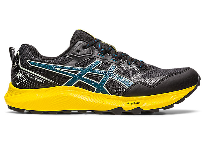 Image 1 of 7 of Men's Graphite Grey/Ink Teal GEL-SONOMA 7 Mens Trail Running Shoes