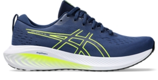 GEL-EXCITE 10 EXTRA WIDE | BLUE EXPANSE/SAFETY YELLOW | メンズ ランニング シューズ【ASICS 公式】