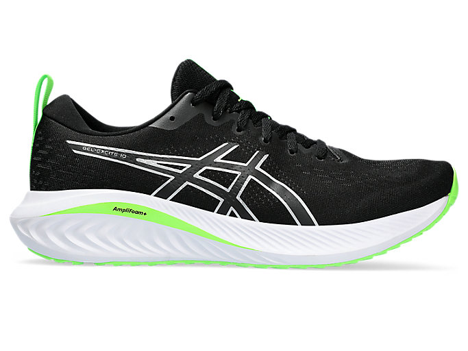 Image 1 of 7 of Men's Black/Pure Silver GEL-EXCITE 10 Men's Running Shoes