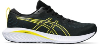 Men's GEL-EXCITE 10 | Black/Bright Yellow | Running | ASICS IE