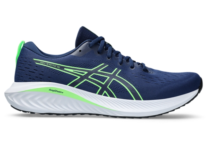 GEL-EXCITE 10 | Men | Blue Expanse/Lime Burst | Men's Running Shoes ...