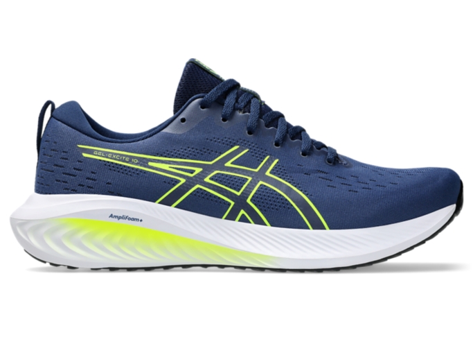 GEL EXCITE 10 Men Blue Expanse Safety Yellow Scarpe da running da uomo ASICS IT