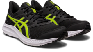 Men\'s JOLT 4 | Running Black/Lime Zest | Shoes | ASICS