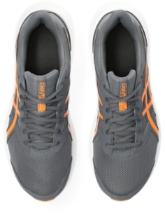 Asics hot sale grey orange