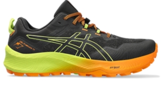 Men's GEL-TRABUCO 11, Black/Neon Lime, Running Shoes