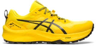 Yellow on sale asics sneakers