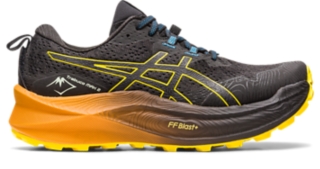 Trabuco Max 2 Men Black Golden Yellow Men s Trail Running Shoes ASICS United States