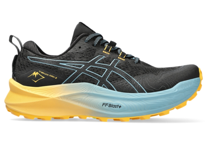 Men's Trabuco Max 2 | Black/Gris Blue | Running Shoes | ASICS