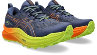 Men's Trabuco Max 2 | Deep Ocean/Bright Orange | Running Shoes | ASICS