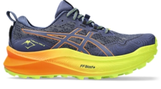 Asics orange hot sale running shoes