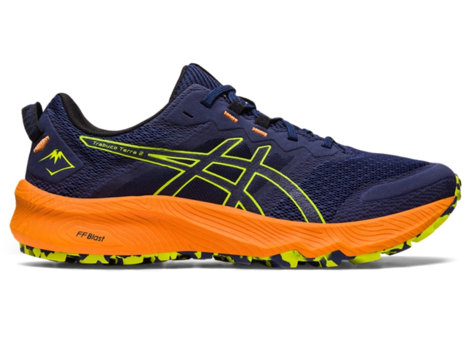 Men's Trabuco Terra 2 | Deep Ocean/Neon Lime | Trail Running Shoes 