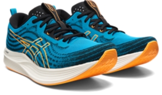 Men's EvoRide SPEED | Island Blue/Orange Pop | Running Shoes | ASICS