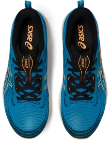 Men's EvoRide SPEED | Island Blue/Orange Pop | Running Shoes | ASICS