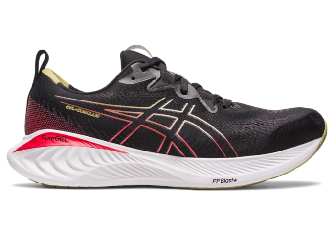 Zapatillas hombre ASICS Gel Nimbus 25 Negro/Glow Yellow